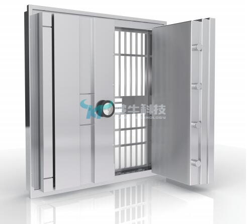 豪华双扇金库门